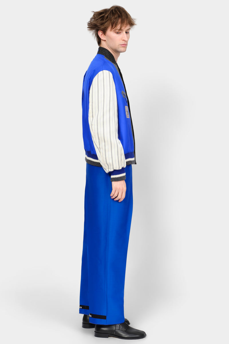 INSIDE-OUT TAILORED BOMBER
