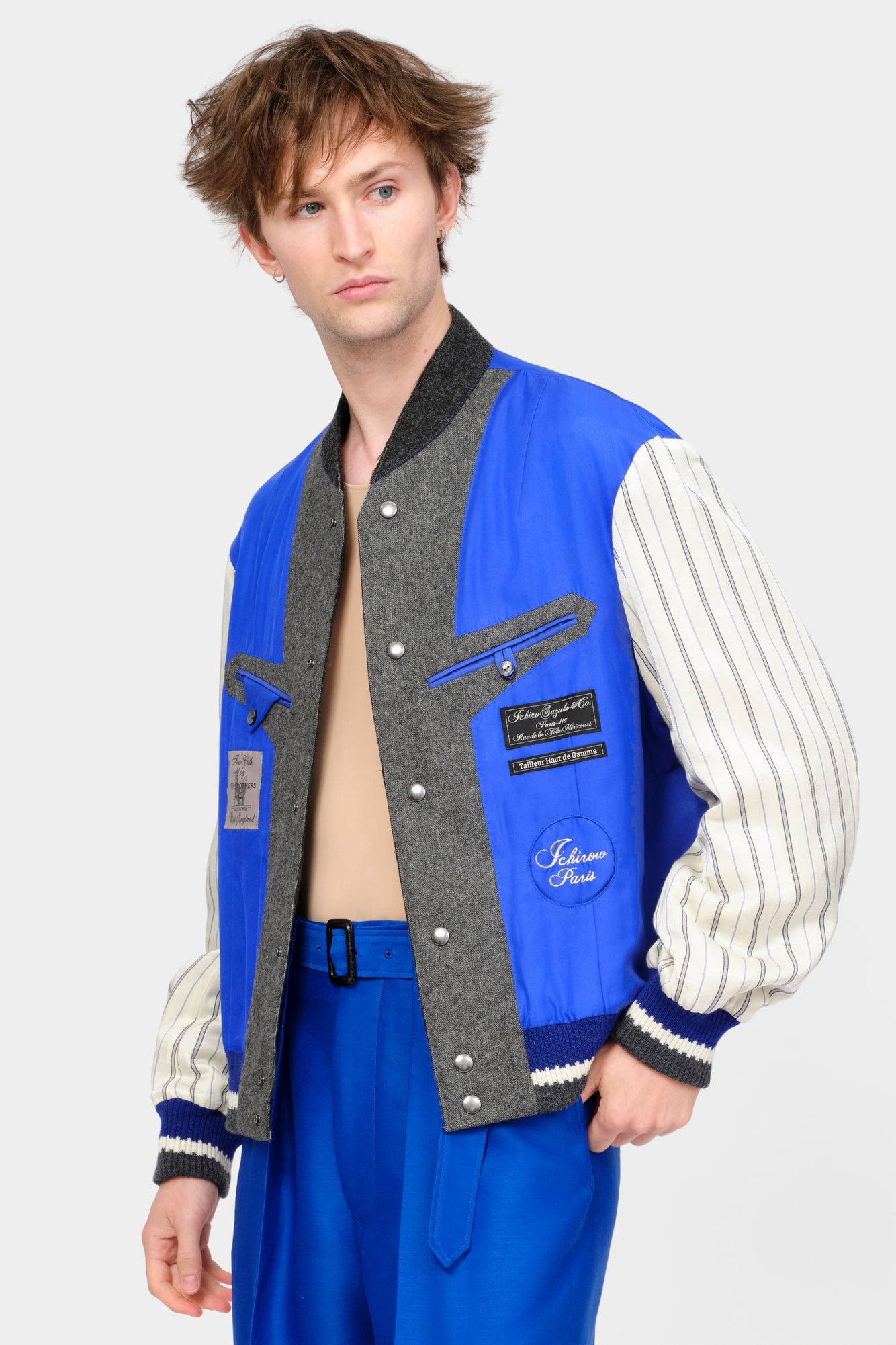 INSIDE-OUT TAILORED BOMBER