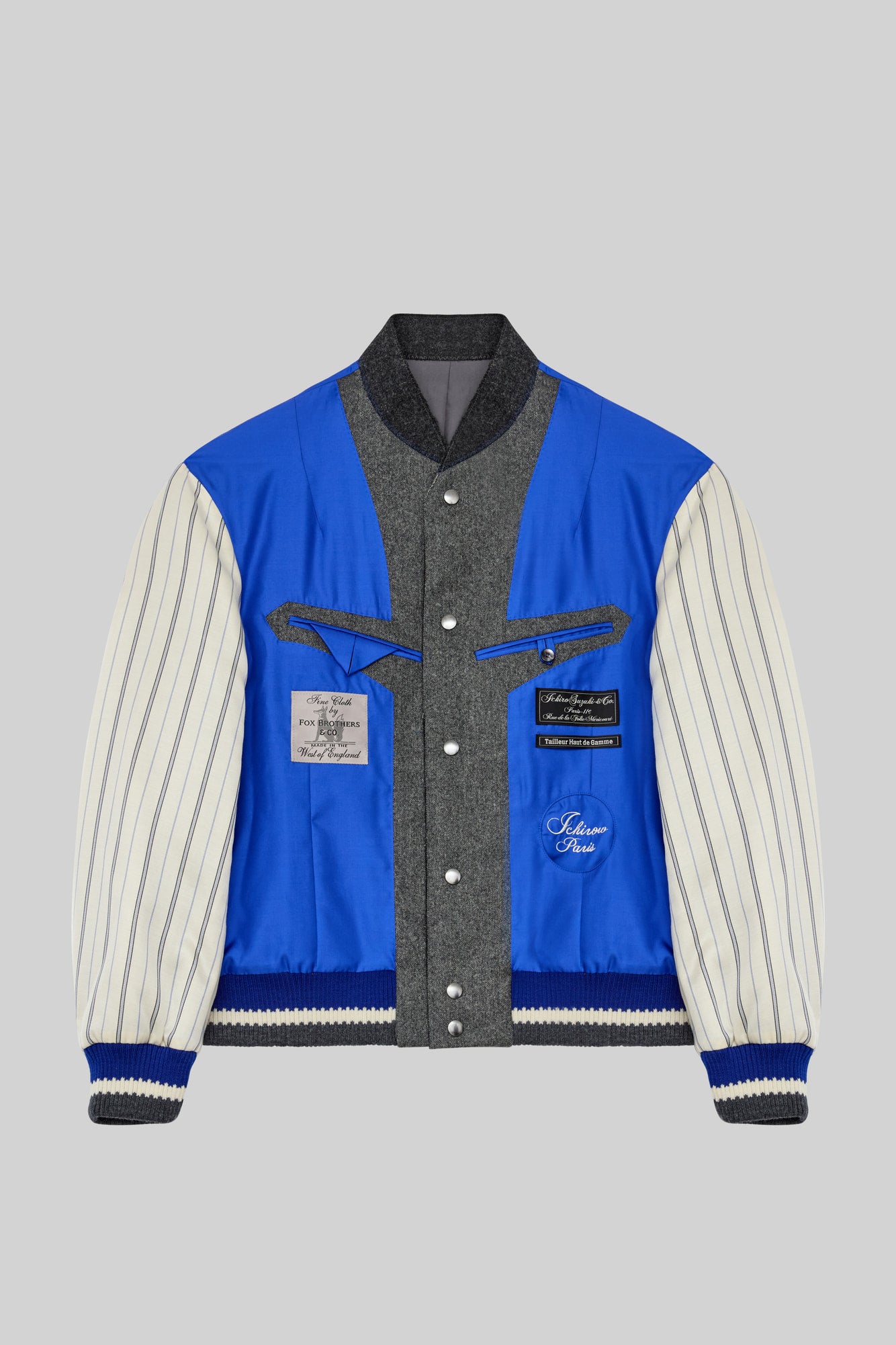 INSIDE-OUT TAILORED BOMBER