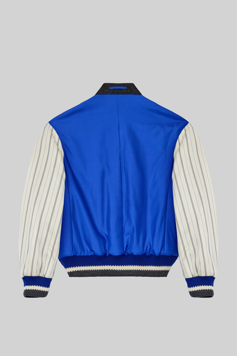 INSIDE-OUT TAILORED BOMBER