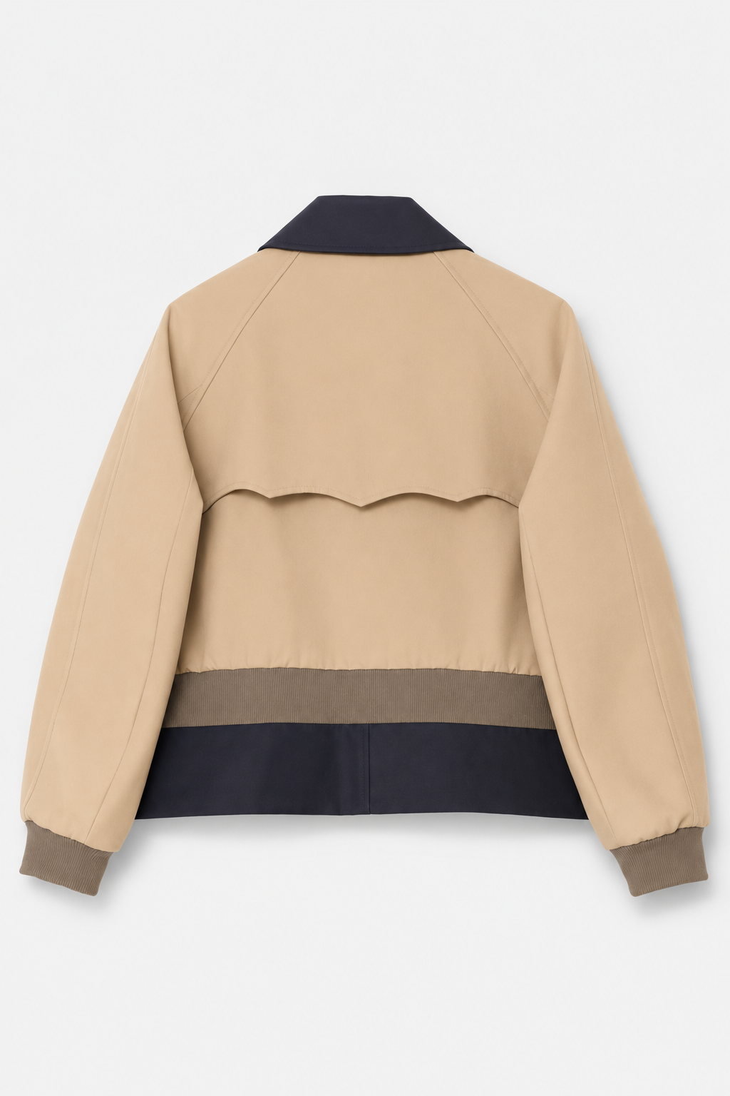 CABAN in blue / beige cotton