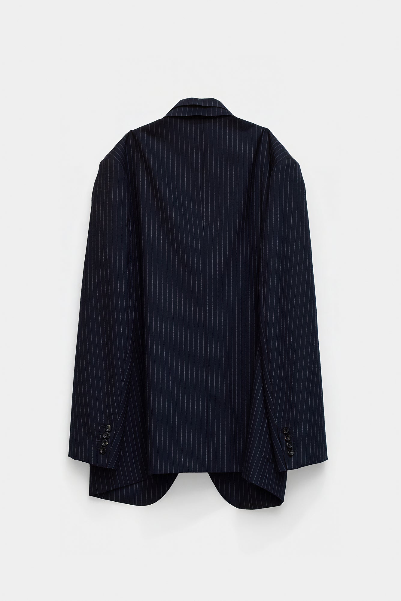 DOUBLE-BREASTED JACKET in black / glencheck